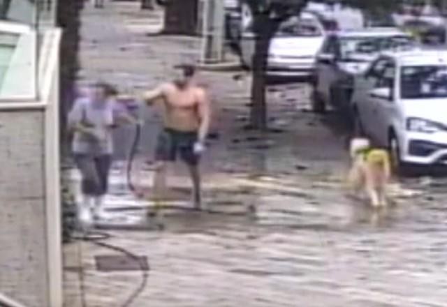 Imagem da noticia Faxineira é agredida enquanto lavava calçada em Belo Horizonte