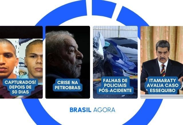 Brasil Agora: Fugitivos de Mossoró retornam à penitenciária; crise na Petrobras