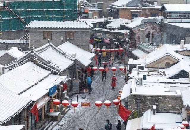 Imagem da noticia Frio quebra novos recordes na China com temperaturas de até -35ºC