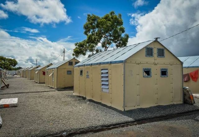 RS recebe primeiras unidades de habitação emergencial enviadas pela ONU