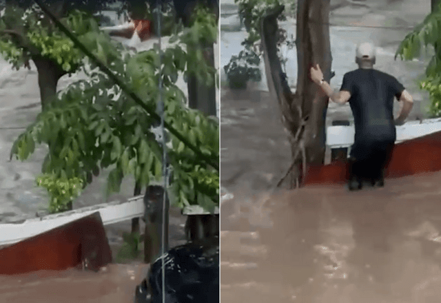 Imagem da noticia Bombeiros procuram por casal de idosos que desapareceu após carro ser arrastado por enchente em SP