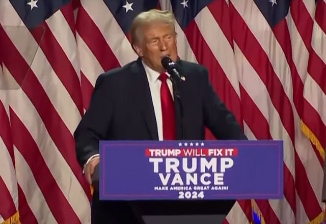 Imagem da noticia Trump ganha na Pensilvânia e fica a um passo da vitória: "Faremos a América grande de novo"