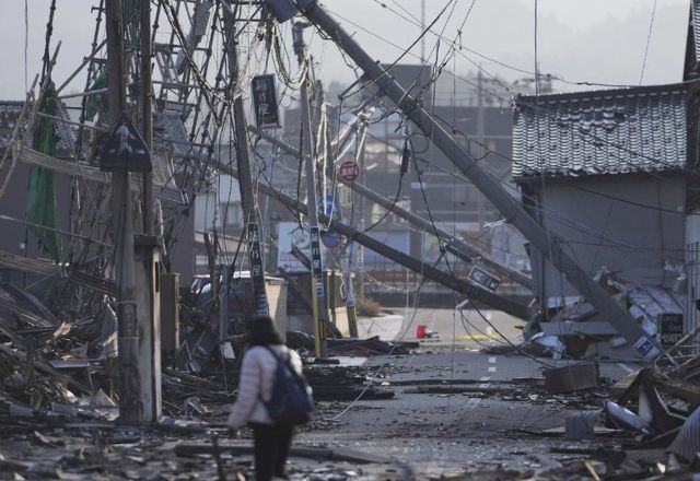 Imagem da noticia Número de mortos em terremoto no Japão passa de 100