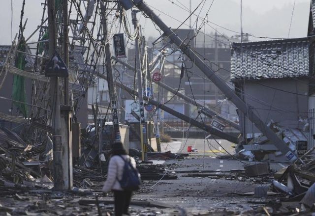 Imagem da noticia Novo terremoto de magnitude 6 atinge o Japão