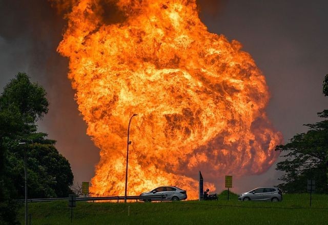 Imagem da noticia Vazamento em gasoduto provoca incêndio e deixa mais de 30 feridos na Malásia