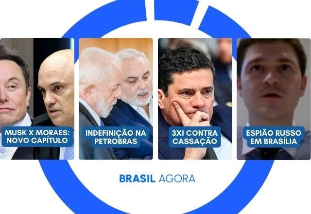 Imagem da noticia Brasil Agora: Elon Musk sobe o tom contra Moraes