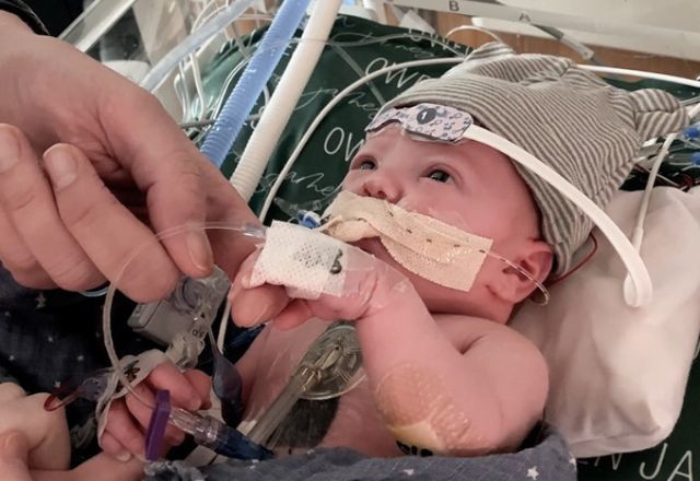 Imagem da noticia EUA: recém-nascido recebe primeiro transplante parcial de coração do mundo
