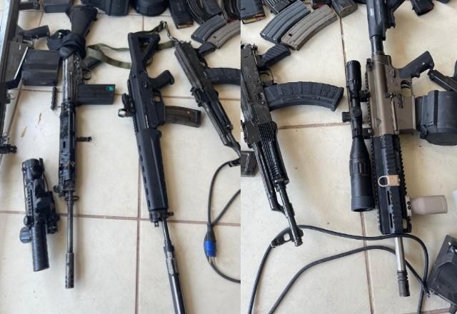 Imagem da noticia Arsenal com fuzis, pistolas e explosivos é apreendido em São Paulo