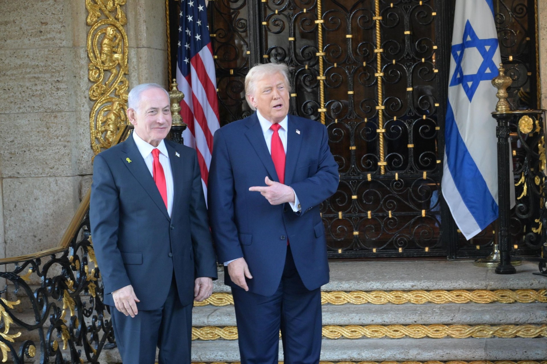 Imagem da noticia Trump e Netanyahu se reúnem na Flórida para conversas sobre Gaza e Irã