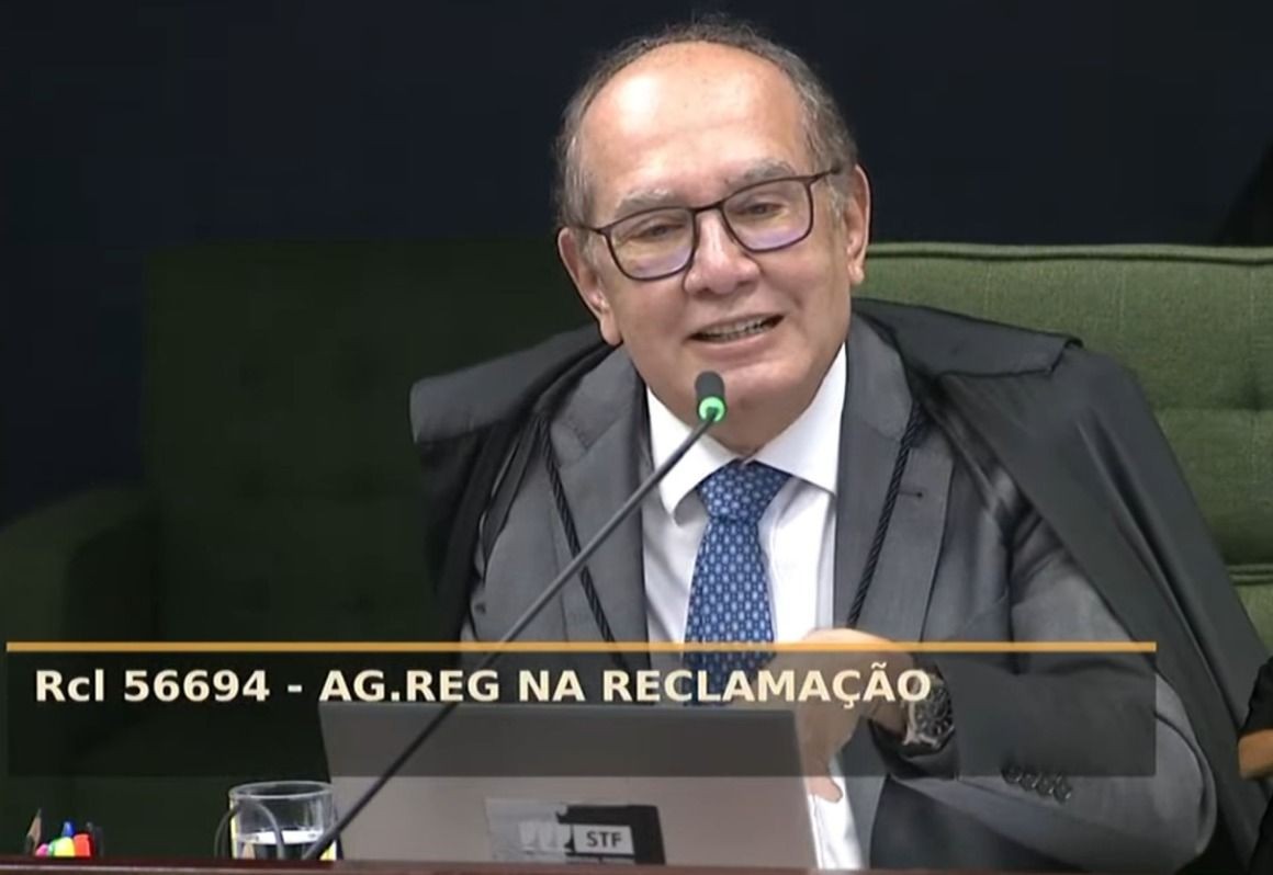 Imagem da noticia Entre risos, Gilmar Mendes confirma que falou a Sergio Moro que o senador “roubava galinhas”