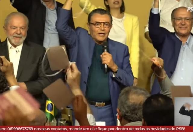 Imagem da noticia Em Brasília, PSB oficializa Alckmin como vice de Lula em chapa para 2022