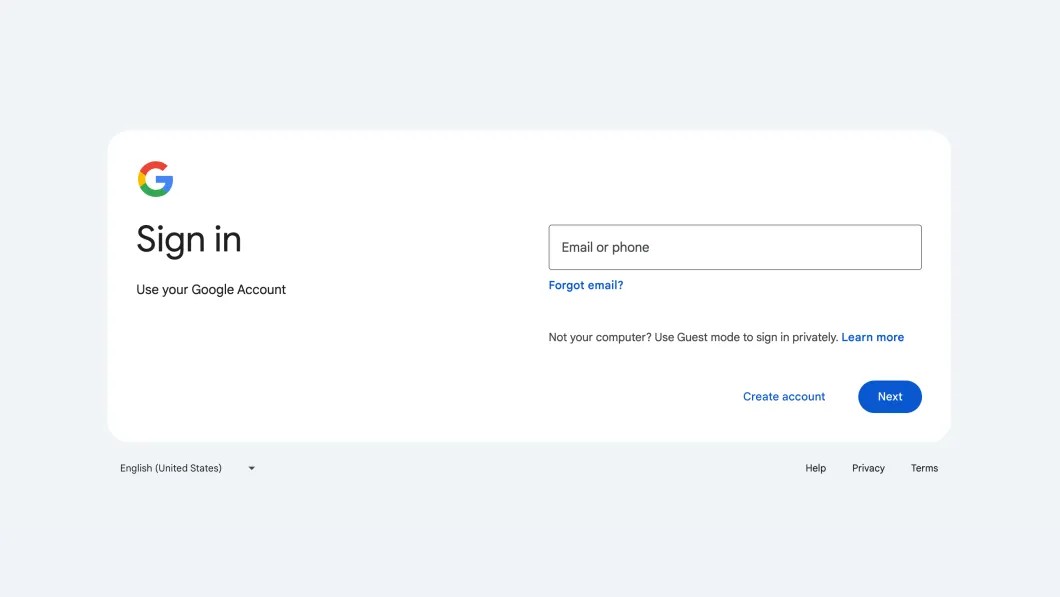 Imagem da noticia Google apresenta nova tela de login e senha; conheça