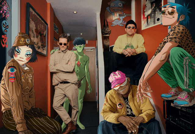 Imagem da noticia Gorillaz transforma luto em travessia e crítica social no ambicioso “The Mountain”