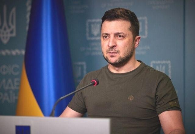 Imagem da noticia Federação russa é sinônimo de catástrofe humanitária, diz Zelensky