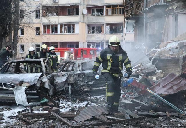 Imagem da noticia Mísseis russos atingem centro de distribuição de gás em Zaporizhzhia