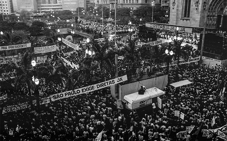 Imagem da noticia Comício das Diretas Já no Anhangabaú em São Paulo completa 40 anos