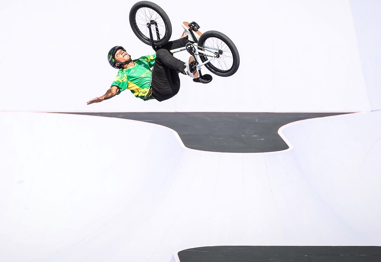 Gustavo "Bala Loka" fica fora do pódio no ciclismo BMX e não conquista medalha inédita