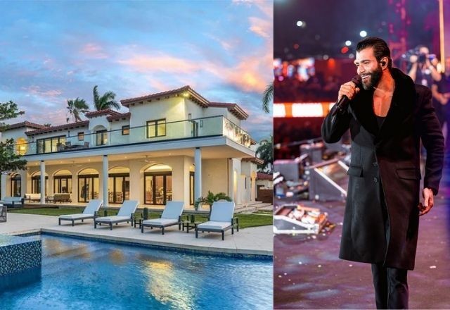 Imagem da noticia Gusttavo Lima tem mansão de R$ 65 milhões com área para jet ski, oito quartos e vista paradisíaca em Miami; veja fotos