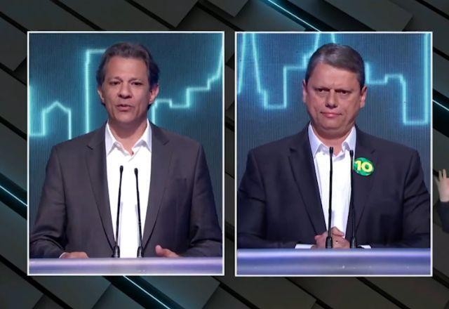 Imagem da noticia SP: Tarcísio derrota Garcia, passa Haddad e vai ao 2º turno