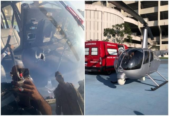 Imagem da noticia Relembre casos em que o tráfico abateu helicópteros ou feriu pilotos