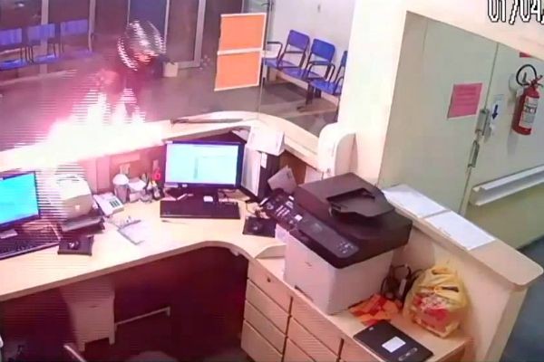 Homem que incendiou hospital no interior do RS é preso 