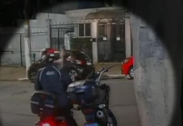 Flagra: ladrão deficiente rouba moto na zona sul de São Paulo