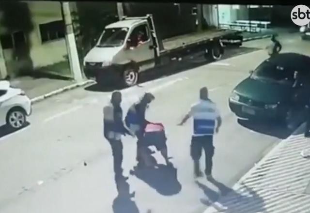 Agentes do Detran agridem homem no Rio de Janeiro; veja vídeo