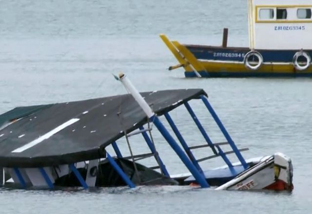 Imagem da noticia Sobe para 8 o número de vítimas do naufrágio na Baía de Todos-os-Santos, em Salvador