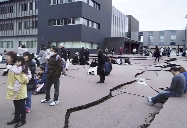 Imagem da noticia Terremotos no Japão: sobe para 73 número de vítimas dos tremores