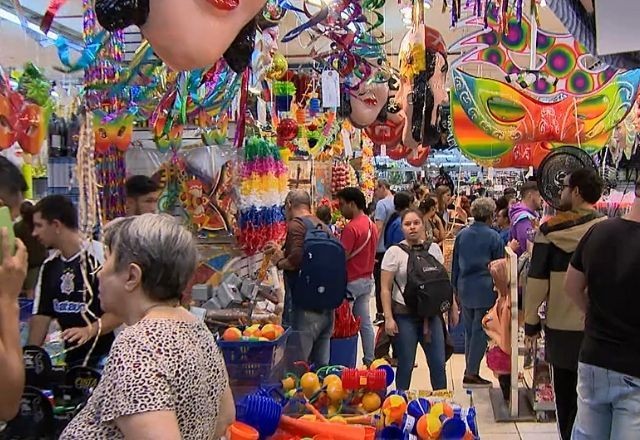 Imagem da noticia Comerciantes esperam aumento de 15% nas vendas durante o carnaval