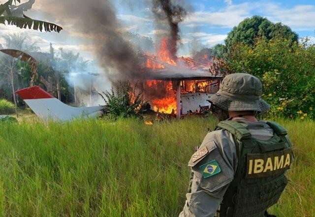 Imagem da noticia Ibama inicia ações de fiscalização para combater garimpo na terra Yanomami