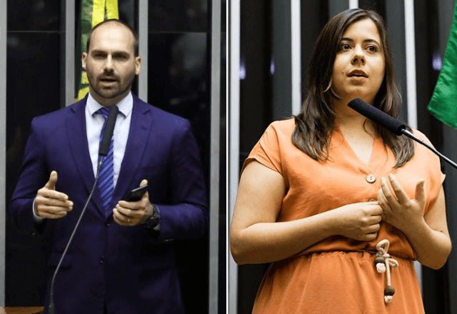 Imagem da noticia Deputada pede que PGR apure supostos 'atos conspiratórios' de Eduardo Bolsonaro após tarifaço de Trump