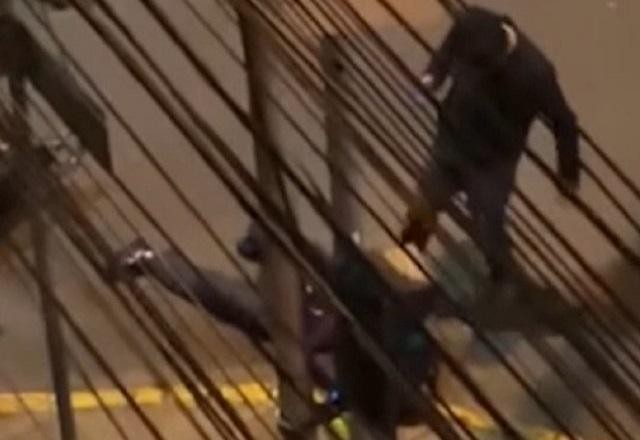 Flagra: policial da Brigada Militar do RS agride três pessoas