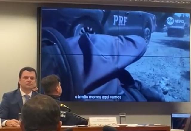 Comissão de Direitos Humanos exibe vídeo do SBT News de operação da PRF no Rio