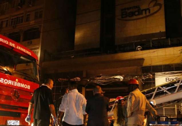 Incêndio no Hospital Badim deixa 11 mortos