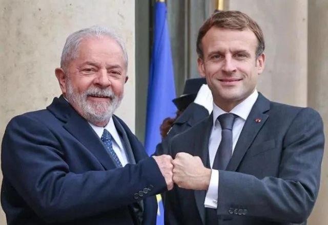 Macron expressa apoio à Lula para realizar COP na Amazônia em 2025