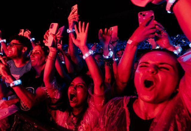 Imagem da noticia Coldplay divulga ranking e SP é cidade que menos devolveu pulseiras