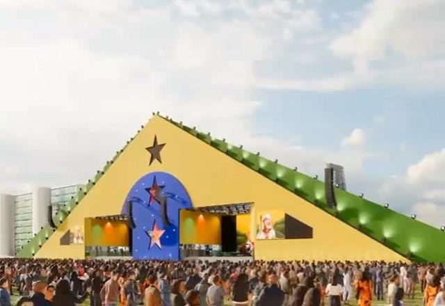 Imagem da noticia Janja mostra como serão palcos da festa da posse de Lula