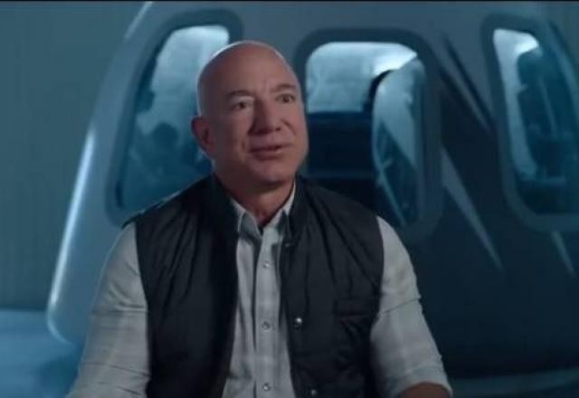 Imagem da noticia Viagem de Jeff Bezos ao espaço acontece hoje; veja como será