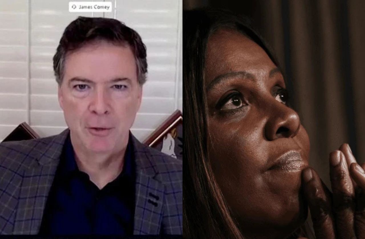 Imagem da noticia Juiz federal rejeita acusações do governo Trump contra James Comey e Letitia James