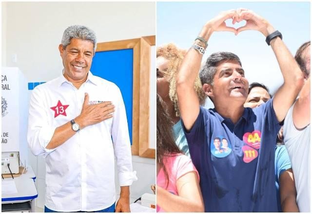 Imagem da noticia BA: Jerônimo Rodrigues e ACM Neto disputarão 2º turno