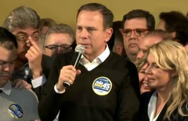 Imagem da noticia João Dória vence disputa à prefeitura de São Paulo no primeiro turno