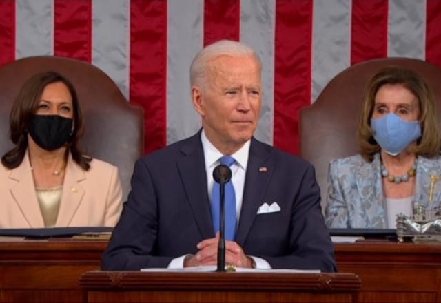 Imagem da noticia 100 dias do governo Biden: "peguei uma nação em crise"