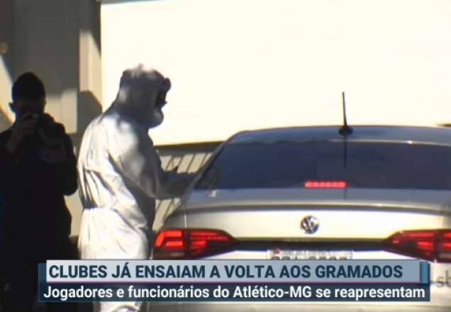 Imagem da noticia Jogadores e funcionários do Atlético-MG fazem testes para o coronavírus