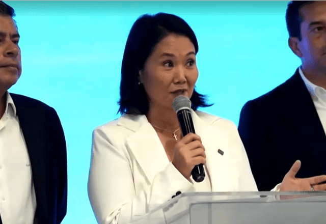Imagem da noticia Keiko Fujimori lidera com 16,9% e deve ir ao segundo turno das eleições presidenciais no Peru