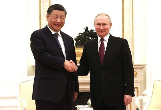 Imagem da noticia Putin aceita convite de Xi Jinping para visitar a China em outubro