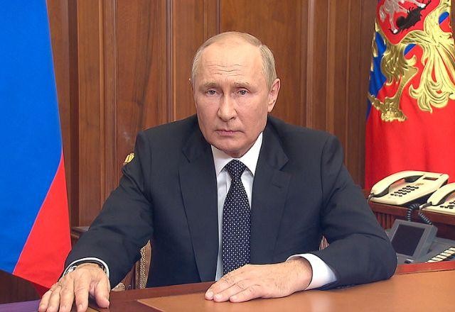 Imagem da noticia Putin anuncia formalmente anexação de territórios ucranianos
