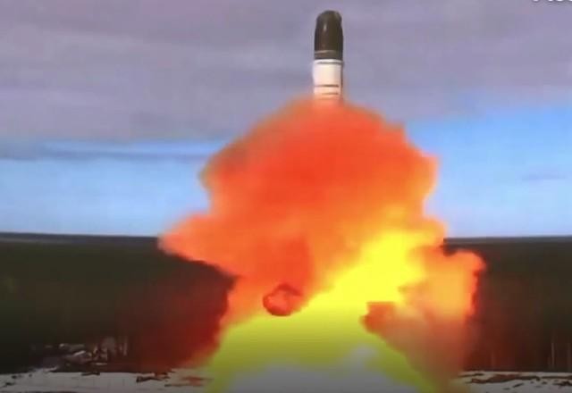 Imagem da noticia Vídeo: Rússia testa míssil intercontinental Sarmat