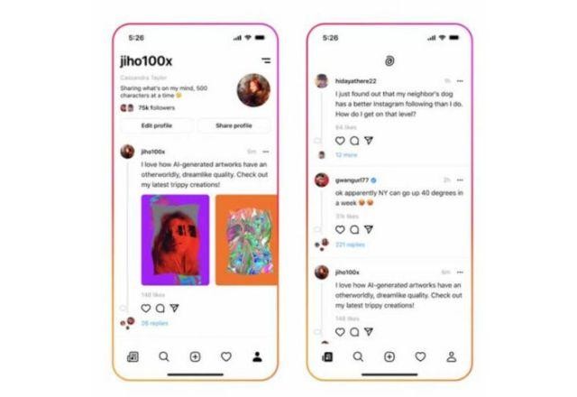 Imagem da noticia Com 'cara de Instagram', Twitter da Meta deve ser lançado em junho
