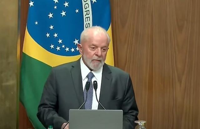 Imagem da noticia Lula diz que Brasil defende criação de um estado palestino e pede que Israel pare com a “matança”